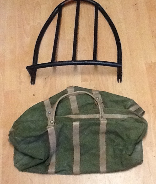 Navs seat back and flight engineers bag?