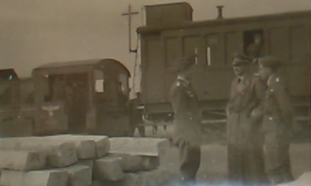 the &quot;Führer&quot; himself visiting the battery in München, 5th of Nov. 1942